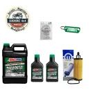 Olej 0W20 Amsoil + filtr oleju Mopar Jeep 3,6 2016-